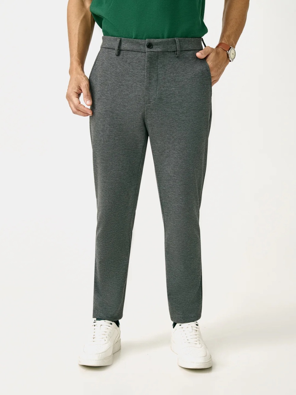 Topman Slim Stretch Chinos in Charcoal Gray Size 30/30 slim skinny joggers NWOT
